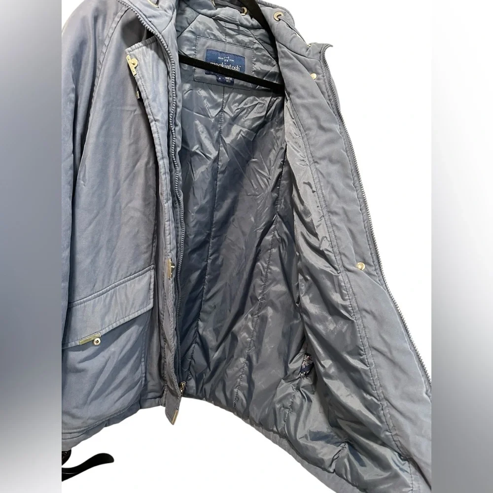 Mackintosh New England winter jacket/coat‎ men's Medium, light slate blue color